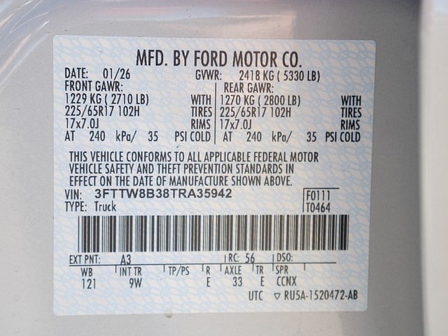 2026 Ford Maverick XL CREW AWD