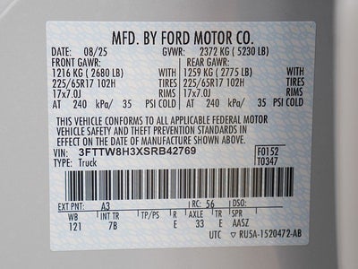 2025 Ford Maverick XLT CREW