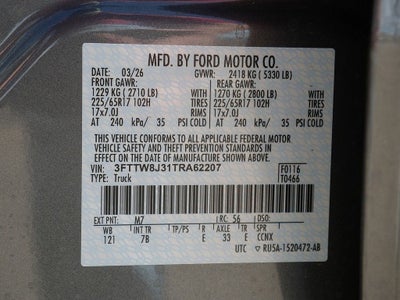 2026 Ford Maverick XLT CREW AWD