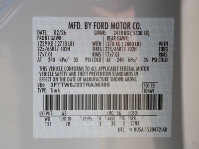 2026 Ford Maverick XLT CREW 4WD