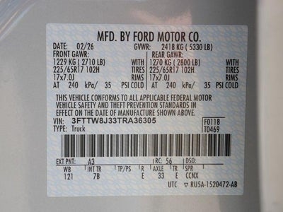 2026 Ford Maverick XLT CREW 4WD