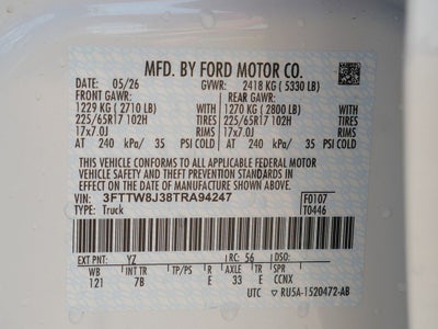 2026 Ford Maverick XLT CREW AWD