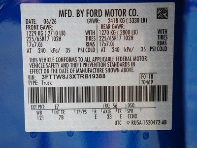 2026 Ford Maverick XLT CREW AWD