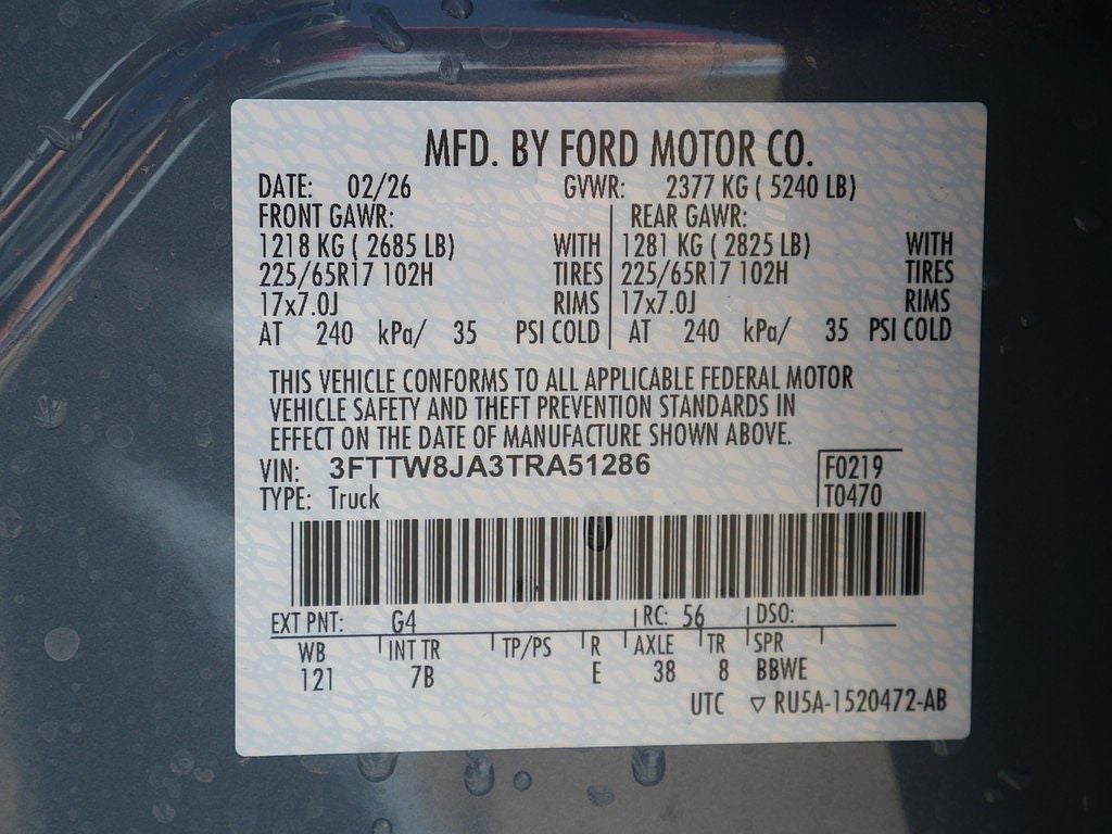 2026 Ford Maverick XLT CREW AWD