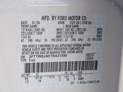 2026 Ford Maverick XLT CREW AWD