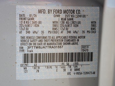 2026 Ford Maverick XLT CREW AWD