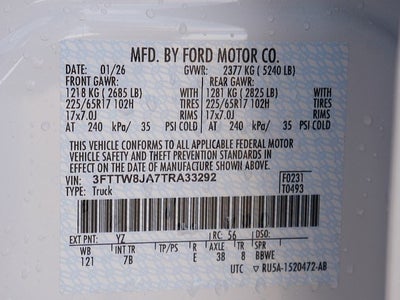 2026 Ford Maverick XLT CREW 4WD