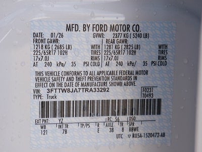 2026 Ford Maverick XLT CREW 4WD