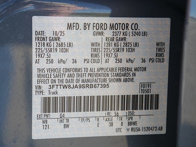 2025 Ford Maverick XLT CREW AWD