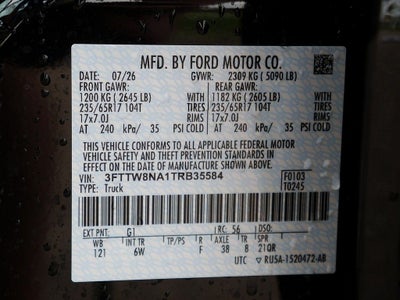 2026 Ford Maverick Tremor CREW 4WD