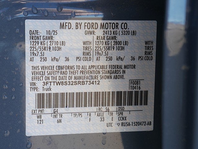 2025 Ford Maverick Lariat CREW AWD