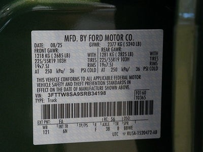 2025 Ford Maverick Lariat CREW AWD