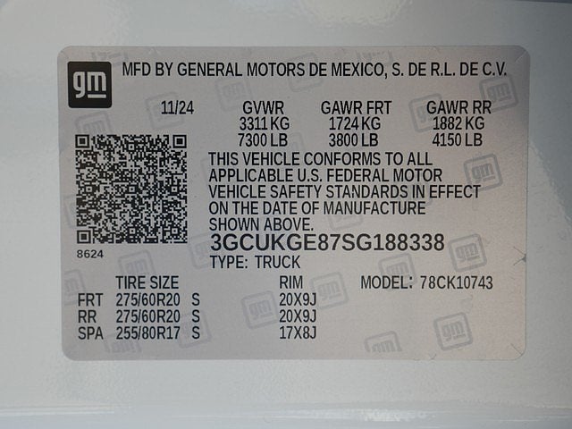 2025 Chevrolet Silverado 1500 LTZ 3.0 DURAMAX