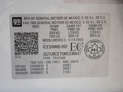 2021 GMC Sierra 1500 Elevation CREW 3.0
