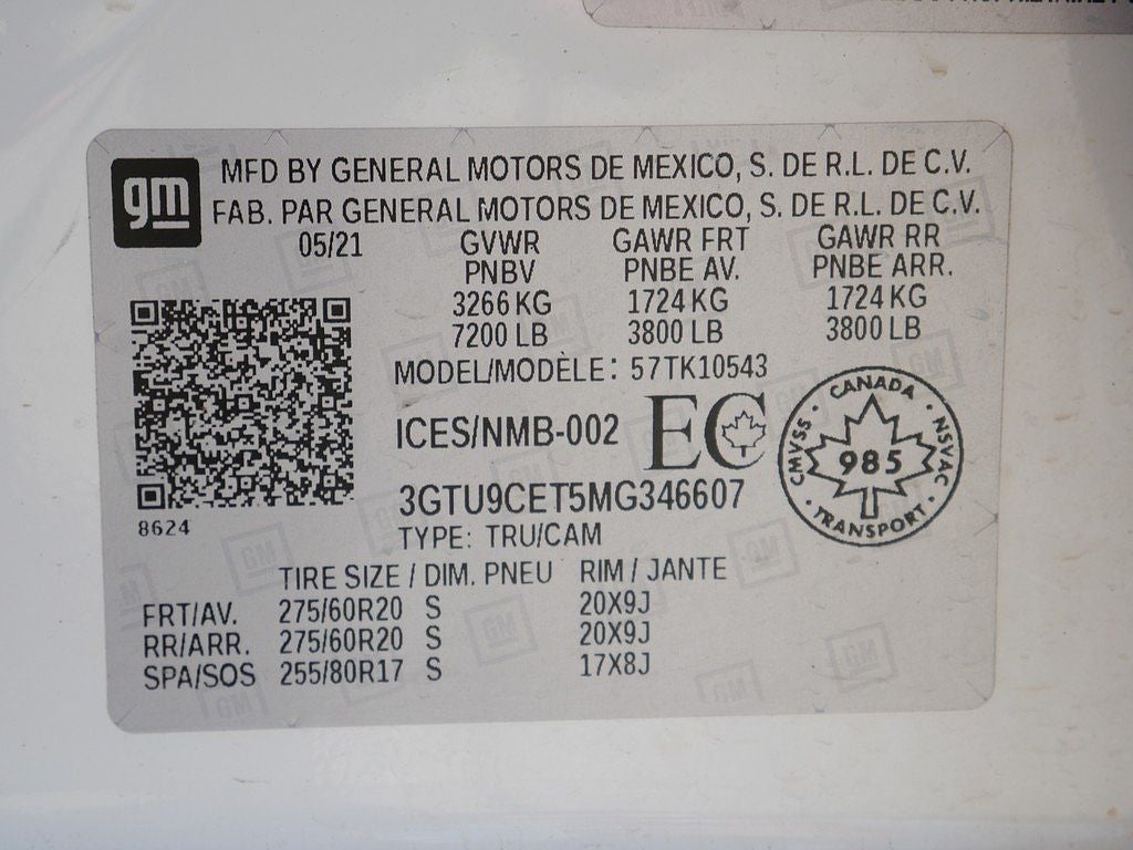 2021 GMC Sierra 1500 Elevation CREW 3.0