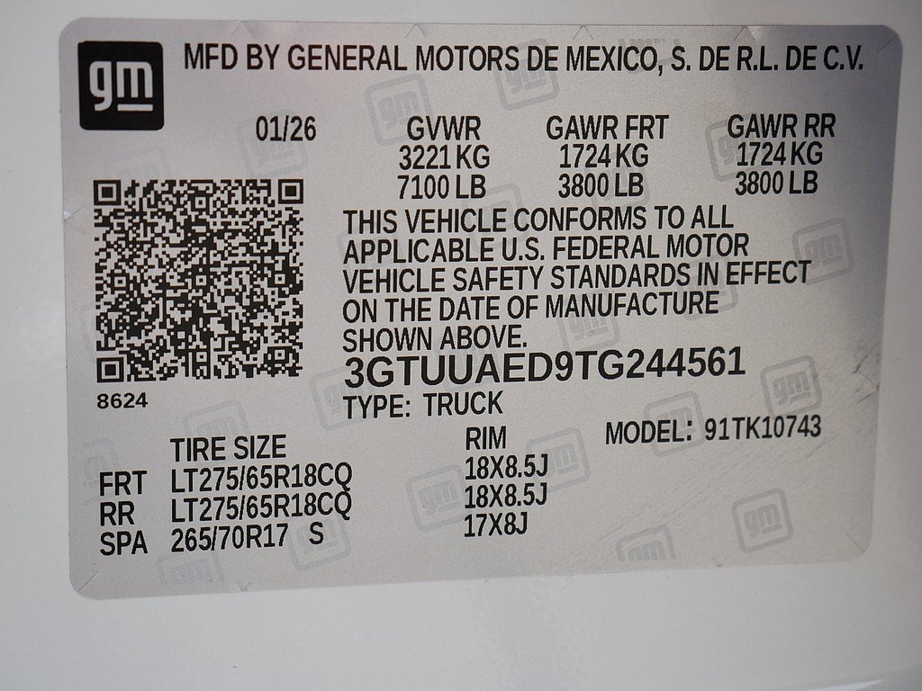 2026 GMC Sierra 1500 Pro 5.3 X31 LONG BED