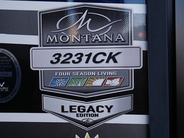 2022 Keystone Montana LEGACY 3231CK 38ft 5th wheel