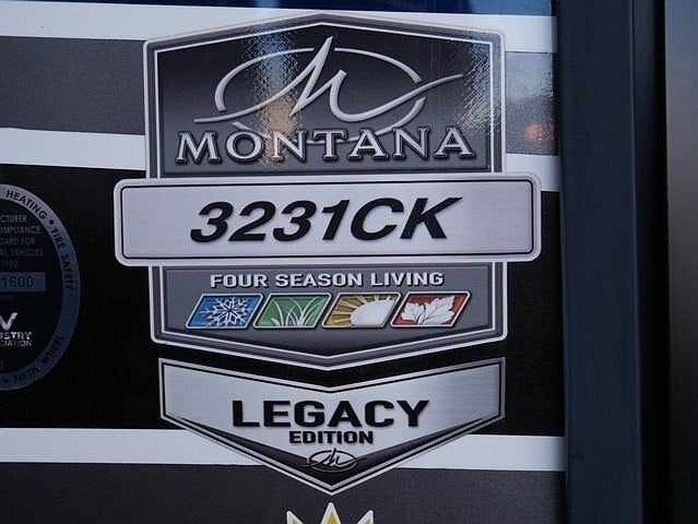 2022 Keystone Montana LEGACY 3231CK 38ft 5th wheel