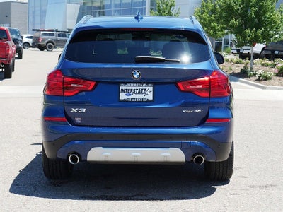 2019 BMW X3 xDrive30i 4WD
