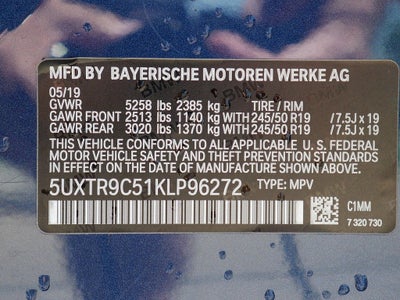 2019 BMW X3 xDrive30i 4WD