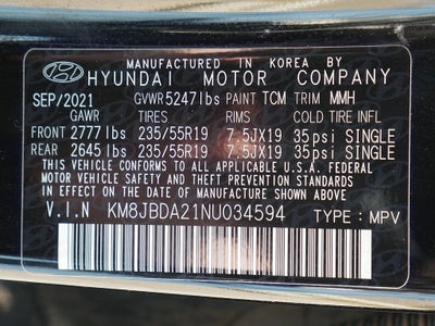 2022 Hyundai Tucson Plug-In Hybrid SEL AWD