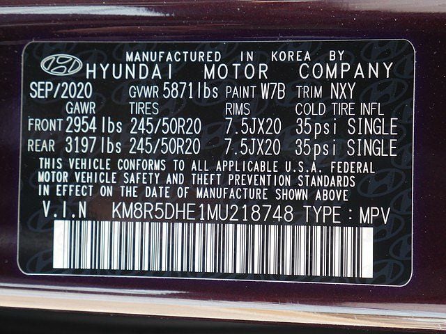 2021 Hyundai Palisade Limited AWD