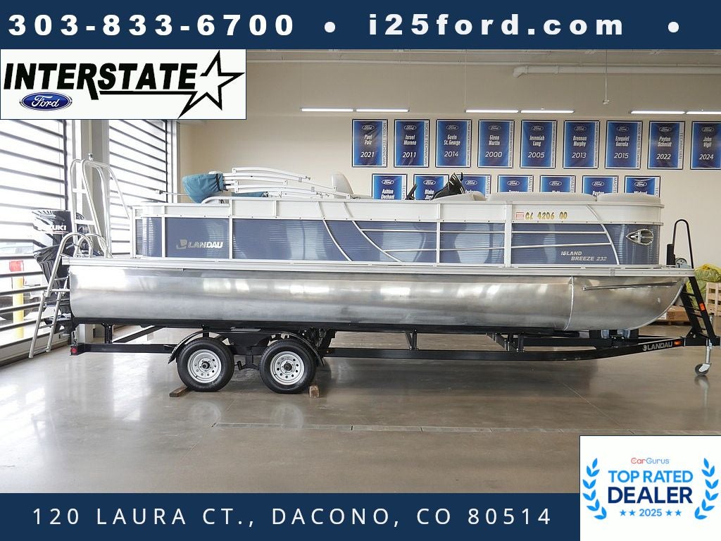 2021 LANDAU ISLAND BREEZE 232 TRITOON