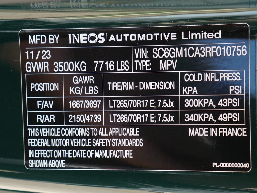 2024 INEOS Grenadier Station Wagon 4x4
