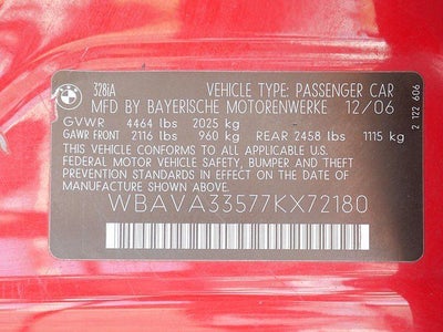 2007 BMW 3 Series 328i