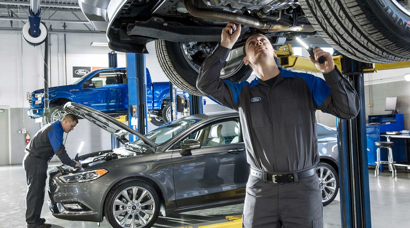 Ford service center at Interstate Ford in Dacono, CO